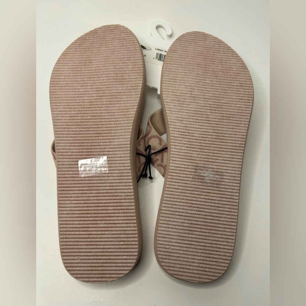 Calvin Klein Pink Casual Slip On Flip Flop Sandal Size 6 NWT - Picture 6 of 6